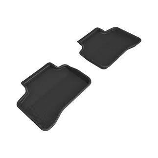 3D MAXpider Kagu 2nd Row Floormats For 09-15 Mercedes GLK-Class X204 - Black